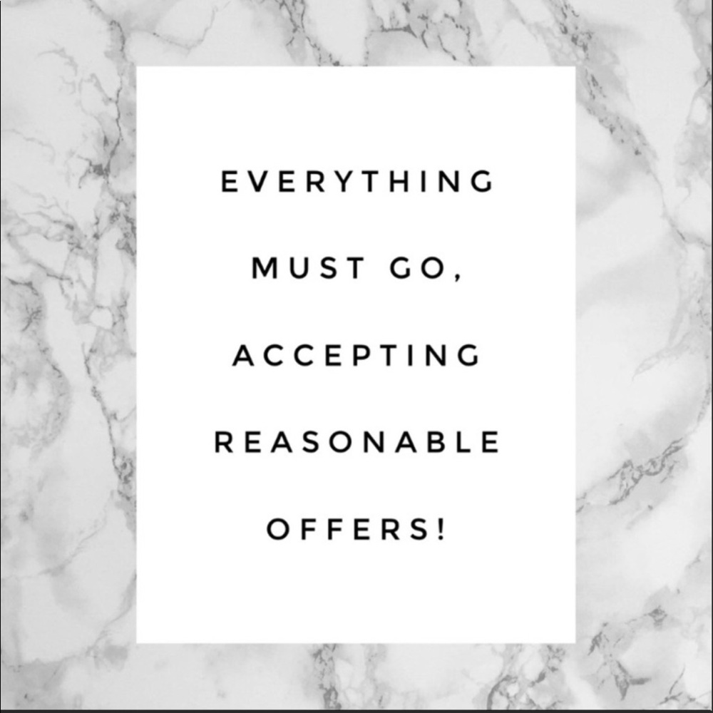 All items are in great shape and ready to be worn!